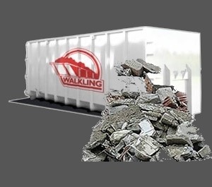 Container für die Bauschutt Entsorgung in Peine