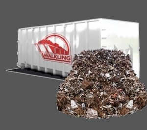 Container für die Metallschrott Entsorgung in Peine