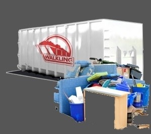 Container für die Sperrmüll Entsorgung in Peine